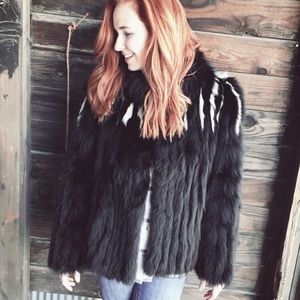FLASH SALE! Vtg Fox Fur Jacket